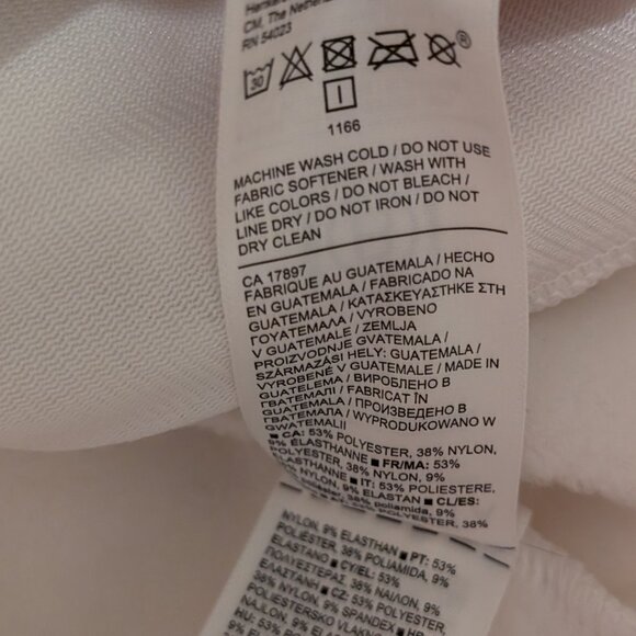 Athleta Altitude Polartec Funnel Neck Sweatshirt, White, Small - Picture 9 of 9